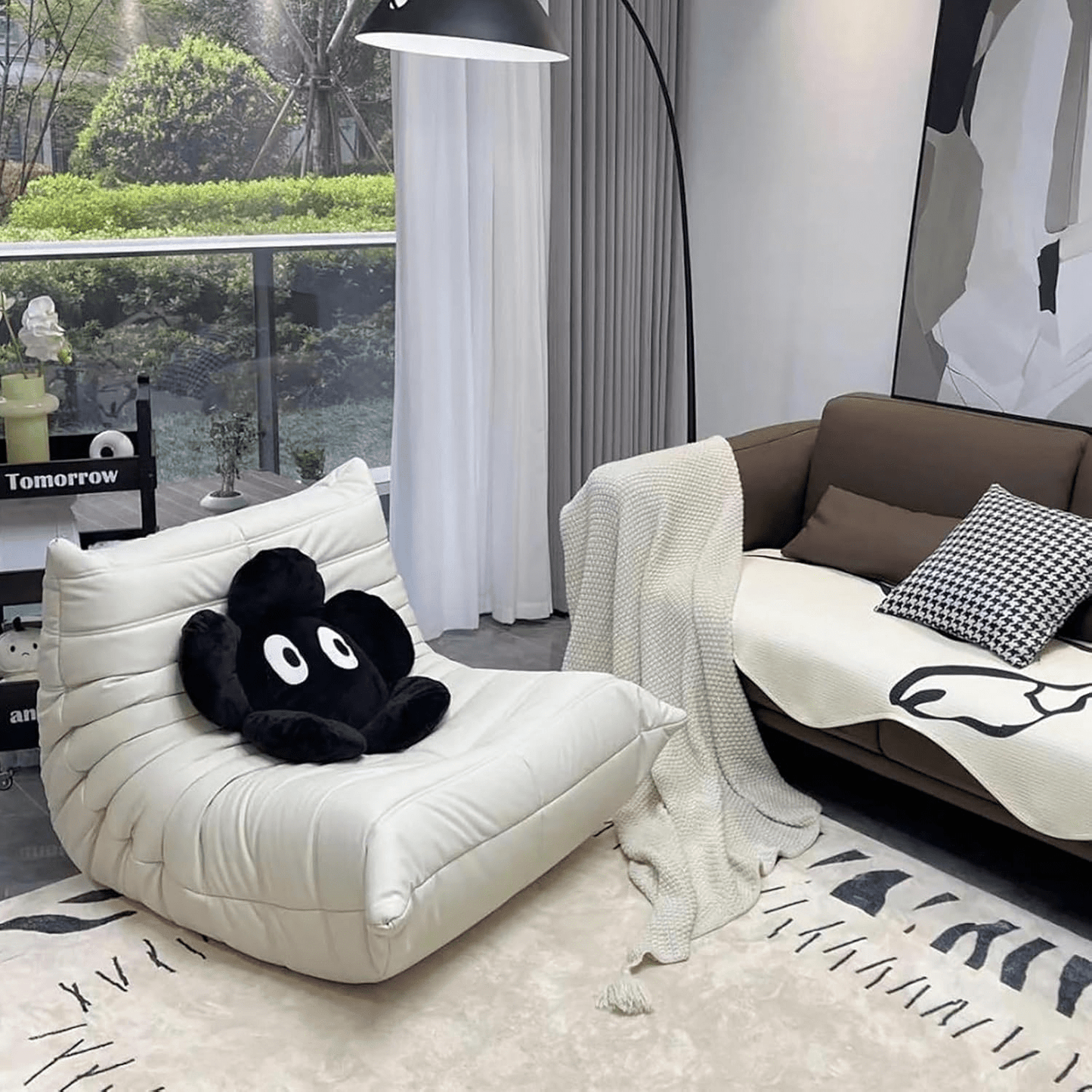 Canapé - CaterpillarSofaStyle™ - Blanc