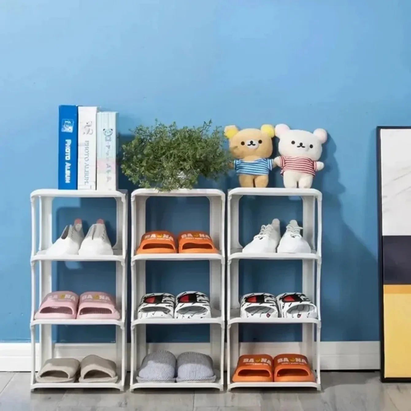 Meuble à Chaussures - StackRack™ - Blanc