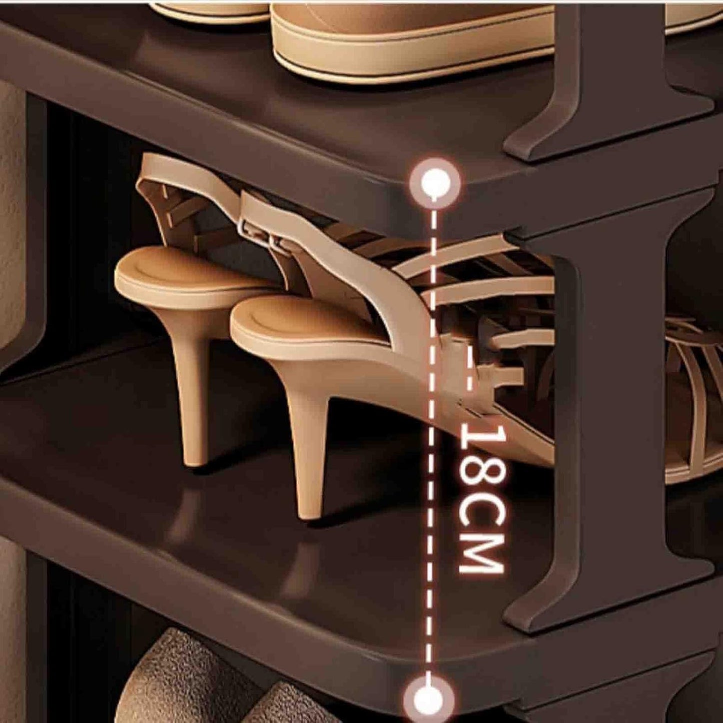 Meuble à Chaussures - StackRack™ - Noir