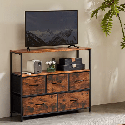 Meuble Salon - NewFabricStorage™ - Marron