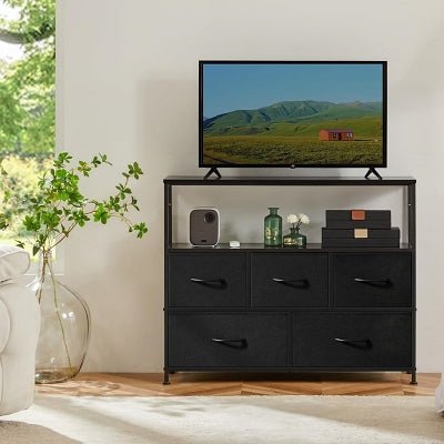 Meuble Salon - NewFabricStorage™ - Noir