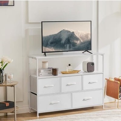 Meuble Salon - NewFabricStorage™ - Blanc