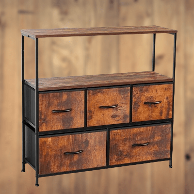 Meuble Salon - NewFabricStorage™ - Marron
