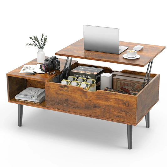 Table Basse - LivingRoomTable™ - Marron