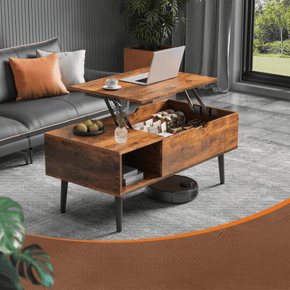 Table Basse - LivingRoomTable™ - Marron